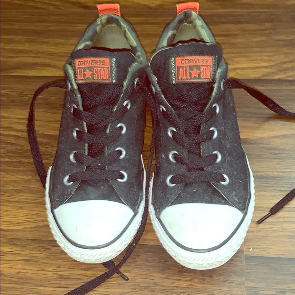 Kids camouflage Converse